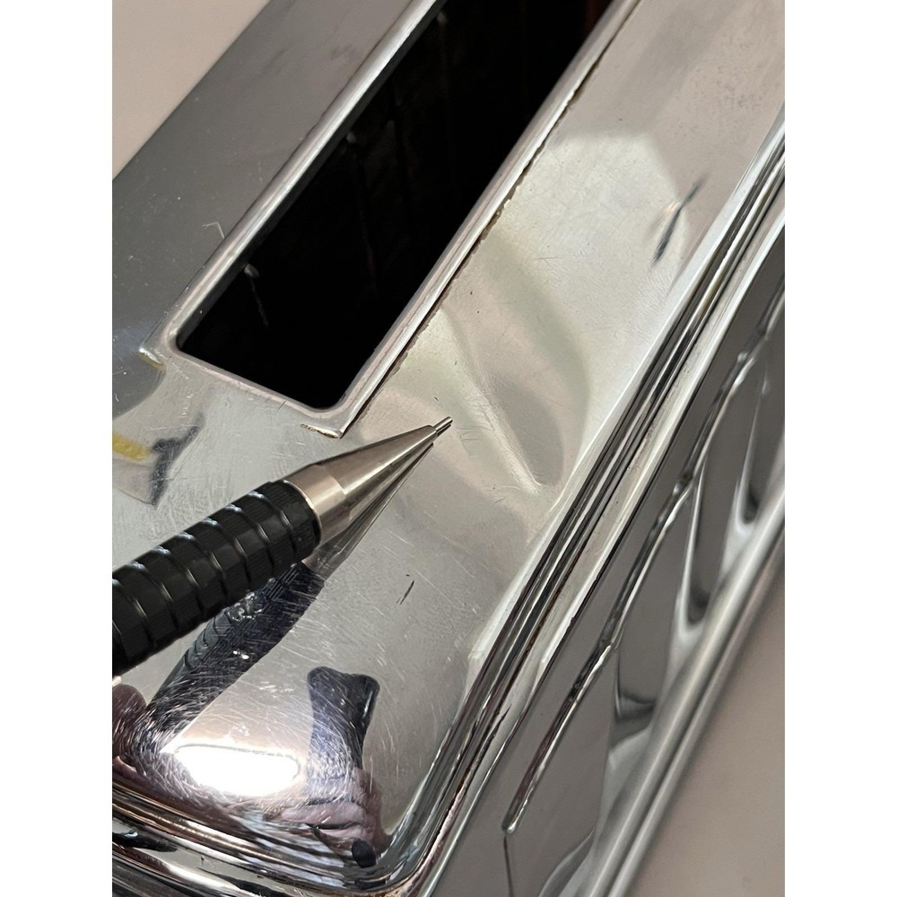 Vintage 1930s Toastmaster Model 1A4 110V McGraw Electric Art Deco Chrome- Works! - Picture 9 of 14